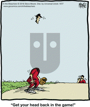 In the Bleachers on Monday June 27, 2016 Comic Strip