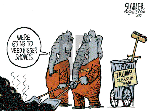 Jeff Stahler on Saturday August 13, 2016 Comic Strip