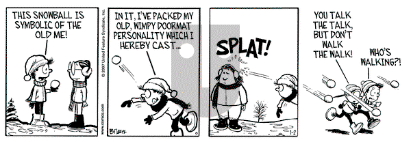 Grand Avenue on Tuesday January 2, 2007 Comic Strip