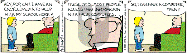 The Born Loser on Saturday June 23, 2012 Comic Strip