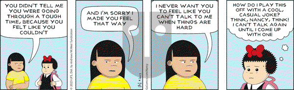Nancy - Tuesday September 26, 2023 Comic Strip
