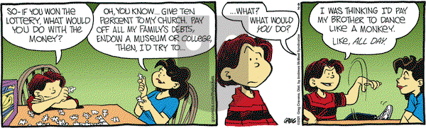 The Buckets on Wednesday June 2, 2021 Comic Strip