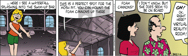 Luann on Wednesday July 15, 2015 Comic Strip