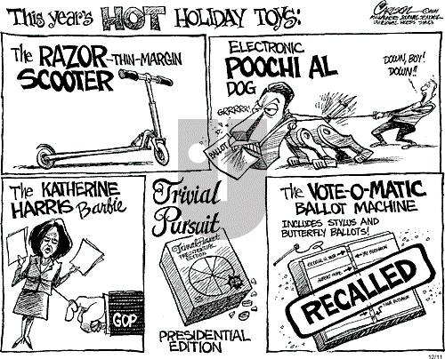Stuart Carlson on Monday December 11, 2000 Comic Strip