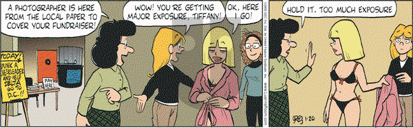 Luann on Tuesday January 20, 2009 Comic Strip