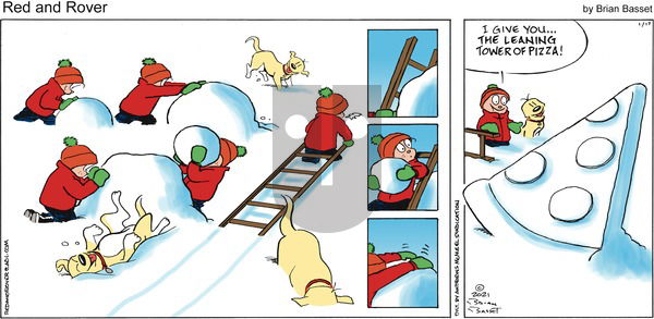 Red and Rover on Sunday January 17, 2021 Comic Strip