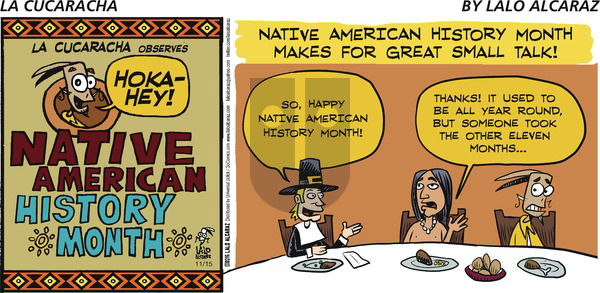 La Cucaracha on Sunday November 15, 2015 Comic Strip