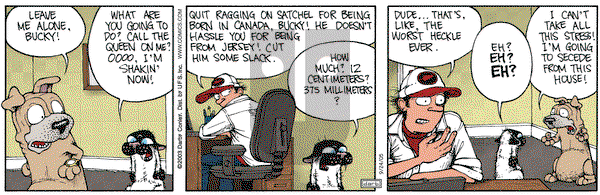 Get Fuzzy on Saturday September 24, 2005 Comic Strip