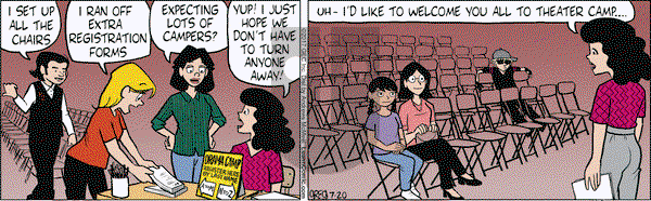 Luann on Thursday July 20, 2017 Comic Strip