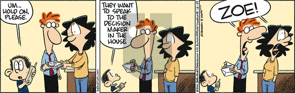 Baby Blues on Thursday December 29, 2016 Comic Strip
