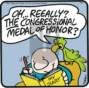 Ziggy on Thursday July 29, 2021 Comic Strip