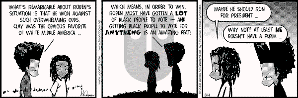 The Boondocks on Wednesday January 5, 2011 Comic Strip