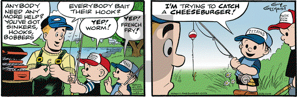 Nancy on Tuesday August 26, 2014 Comic Strip