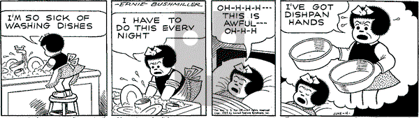 Nancy Classics on Saturday June 13, 2015 Comic Strip