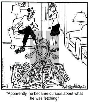 Marmaduke on Wednesday January 10, 2007 Comic Strip