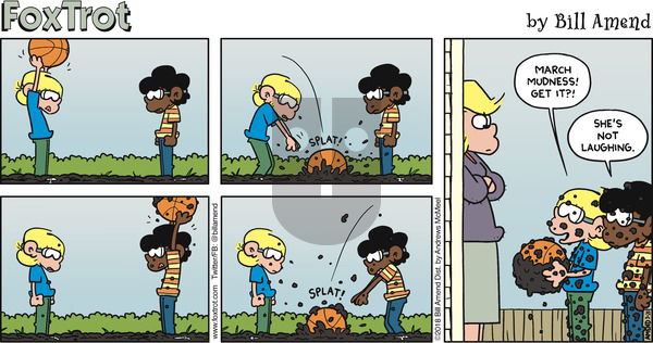 FoxTrot on Sunday March 25, 2018 Comic Strip