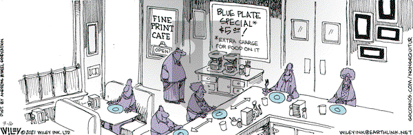 Non Sequitur - Tuesday March 16, 2021 Comic Strip