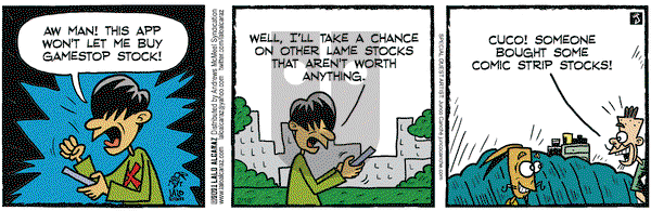La Cucaracha on Tuesday February 16, 2021 Comic Strip