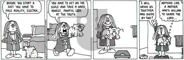 Cathy Classics on Friday September 17, 1993 Comic Strip