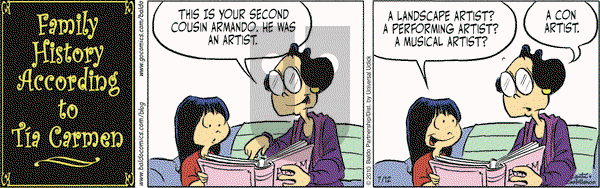 Baldo on Monday July 12, 2010 Comic Strip