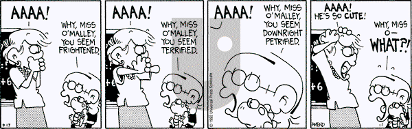 FoxTrot on Thursday September 17, 1992 Comic Strip