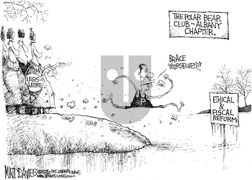 Matt Davies on Saturday January 9, 2010 Comic Strip
