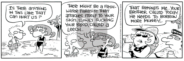 Soup to Nutz - Old on Tuesday July 11, 2006 Comic Strip