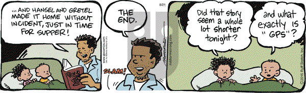 JumpStart on Monday August 21, 2017 Comic Strip