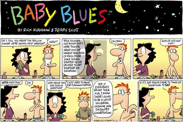 Baby Blues on Sunday October 16, 2005 Comic Strip