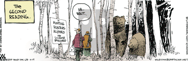 Non Sequitur on Friday April 19, 2019 Comic Strip
