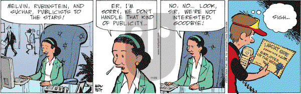Lucky Cow on Thursday November 23, 2006 Comic Strip