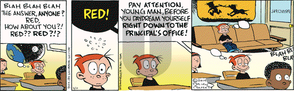Red and Rover on Wednesday September 17, 2014 Comic Strip