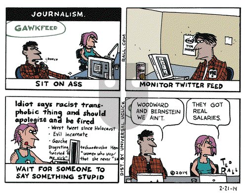 Ted Rall on Friday February 21, 2014 Comic Strip