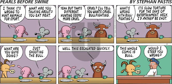 Pearls Before Swine on Sunday April 9, 2017 Comic Strip