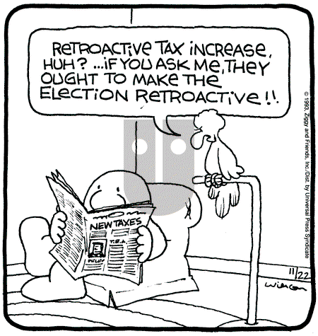 Ziggy - Monday November 22, 1993 Comic Strip