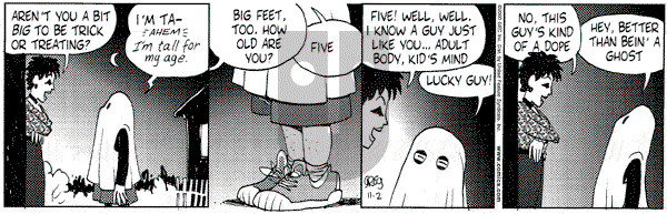 Luann on Thursday November 2, 2000 Comic Strip