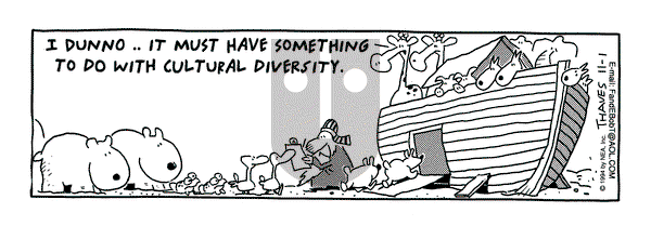 Frank and Ernest on Tuesday November 1, 1994 Comic Strip