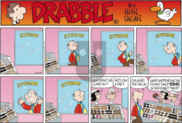 Drabble on Sunday May 27, 2018 Comic Strip