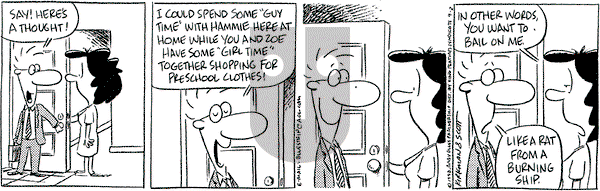 Baby Blues on Wednesday September 2, 1998 Comic Strip