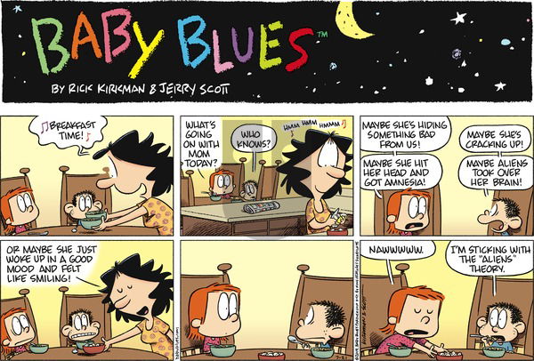 Baby Blues on Sunday July 21, 2019 Comic Strip