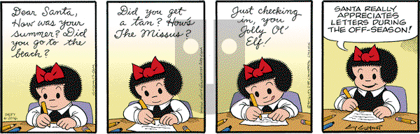 Nancy on Tuesday September 6, 2016 Comic Strip