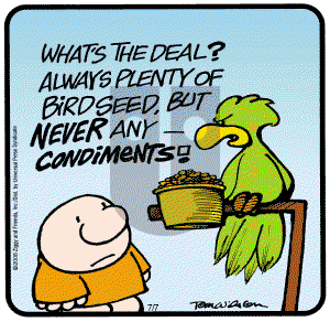 Ziggy on Monday July 7, 2008 Comic Strip