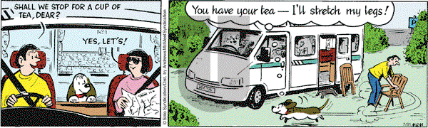 Fred Basset on Wednesday July 31, 2019 Comic Strip