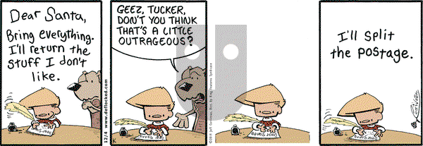 DeFlocked on Thursday December 4, 2014 Comic Strip