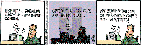 La Cucaracha on Tuesday March 15, 2011 Comic Strip