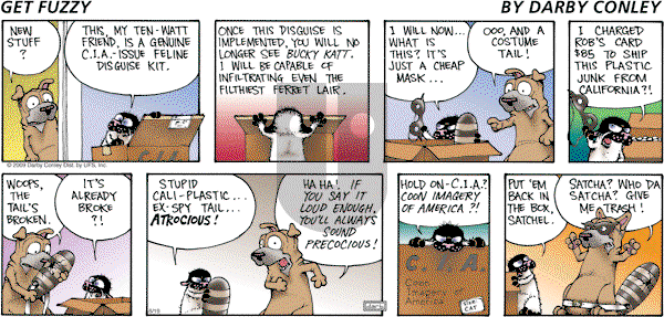 Get Fuzzy - Sunday June 19, 2011 Comic Strip