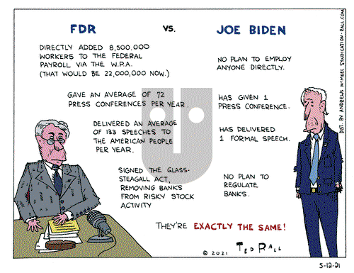 Ted Rall - Wednesday May 12, 2021 Comic Strip