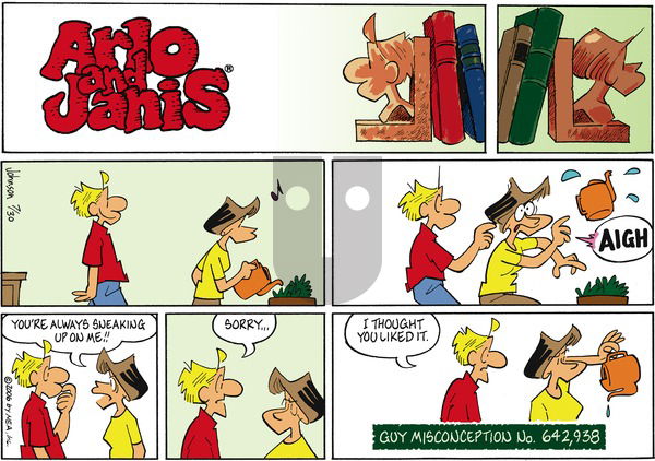 Arlo and Janis on Sunday July 30, 2006 Comic Strip