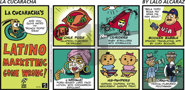 La Cucaracha on Sunday August 18, 2019 Comic Strip
