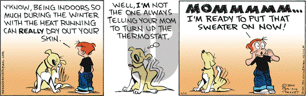 Red and Rover on Wednesday February 19, 2014 Comic Strip